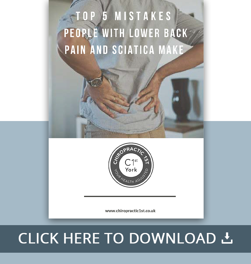 Download our free guide to managing back pain and sciatica